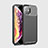 Silicone Candy Rubber TPU Twill Soft Case Cover for Apple iPhone 11 Black