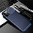 Silicone Candy Rubber TPU Twill Soft Case Cover for Apple iPhone 12 Pro Blue
