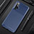 Silicone Candy Rubber TPU Twill Soft Case Cover for Huawei Honor 20 Blue