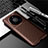 Silicone Candy Rubber TPU Twill Soft Case Cover for Huawei Mate 40E Pro 5G Brown