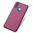 Silicone Candy Rubber TPU Twill Soft Case Cover for Huawei Nova 3 Purple