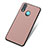 Silicone Candy Rubber TPU Twill Soft Case Cover for Huawei Nova 3 Rose Gold