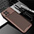 Silicone Candy Rubber TPU Twill Soft Case Cover for Huawei Nova 8 SE 5G Brown