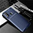 Silicone Candy Rubber TPU Twill Soft Case Cover for Huawei P Smart (2020) Blue