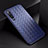 Silicone Candy Rubber TPU Twill Soft Case Cover for Huawei P30 Blue
