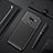 Silicone Candy Rubber TPU Twill Soft Case Cover for LG G8 ThinQ Black
