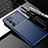 Silicone Candy Rubber TPU Twill Soft Case Cover for Motorola Moto Edge 30 Pro 5G Blue