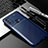 Silicone Candy Rubber TPU Twill Soft Case Cover for Motorola Moto G50 Blue