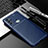Silicone Candy Rubber TPU Twill Soft Case Cover for Motorola Moto G60s Blue