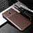 Silicone Candy Rubber TPU Twill Soft Case Cover for Nokia 2.3 Brown
