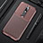 Silicone Candy Rubber TPU Twill Soft Case Cover for Nokia 4.2 Brown