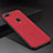 Silicone Candy Rubber TPU Twill Soft Case Cover for Oppo A7 Red