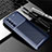 Silicone Candy Rubber TPU Twill Soft Case Cover for Oppo Reno4 Pro 4G Blue