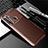 Silicone Candy Rubber TPU Twill Soft Case Cover for Realme 6i Brown
