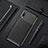 Silicone Candy Rubber TPU Twill Soft Case Cover for Samsung Galaxy A30S Black