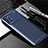 Silicone Candy Rubber TPU Twill Soft Case Cover for Samsung Galaxy A31 Blue