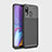 Silicone Candy Rubber TPU Twill Soft Case Cover for Samsung Galaxy M10S Black