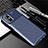 Silicone Candy Rubber TPU Twill Soft Case Cover for Samsung Galaxy M31s Blue