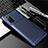 Silicone Candy Rubber TPU Twill Soft Case Cover for Samsung Galaxy Note 20 5G Blue