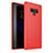 Silicone Candy Rubber TPU Twill Soft Case Cover for Samsung Galaxy Note 9 Red