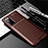 Silicone Candy Rubber TPU Twill Soft Case Cover for Samsung Galaxy S20 FE 2022 5G Brown