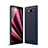 Silicone Candy Rubber TPU Twill Soft Case Cover for Sony Xperia 10 Blue