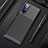Silicone Candy Rubber TPU Twill Soft Case Cover for Sony Xperia 5 Black