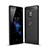 Silicone Candy Rubber TPU Twill Soft Case Cover for Sony Xperia XZ2 Black