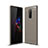 Silicone Candy Rubber TPU Twill Soft Case Cover for Sony Xperia XZ4 Gray