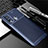 Silicone Candy Rubber TPU Twill Soft Case Cover for Vivo Y50 Blue