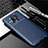 Silicone Candy Rubber TPU Twill Soft Case Cover for Xiaomi Mi 10i 5G Blue