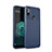 Silicone Candy Rubber TPU Twill Soft Case Cover for Xiaomi Mi 6X Blue