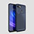 Silicone Candy Rubber TPU Twill Soft Case Cover for Xiaomi Mi 8 Lite Blue