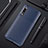 Silicone Candy Rubber TPU Twill Soft Case Cover for Xiaomi Mi 9 Blue