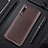 Silicone Candy Rubber TPU Twill Soft Case Cover for Xiaomi Mi 9 SE Brown