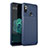 Silicone Candy Rubber TPU Twill Soft Case Cover for Xiaomi Mi A2 Lite Blue
