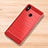 Silicone Candy Rubber TPU Twill Soft Case Cover for Xiaomi Mi Mix 3 Red