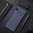 Silicone Candy Rubber TPU Twill Soft Case Cover for Xiaomi Redmi 7 Blue