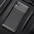 Silicone Candy Rubber TPU Twill Soft Case Cover for Xiaomi Redmi 7A Black