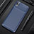 Silicone Candy Rubber TPU Twill Soft Case Cover for Xiaomi Redmi 7A Blue