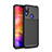 Silicone Candy Rubber TPU Twill Soft Case Cover for Xiaomi Redmi Note 7 Black