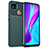 Silicone Candy Rubber TPU Twill Soft Case Cover MF1 for Xiaomi Redmi 9 India