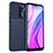 Silicone Candy Rubber TPU Twill Soft Case Cover MF1 for Xiaomi Redmi 9 Prime India