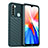 Silicone Candy Rubber TPU Twill Soft Case Cover MF1 for Xiaomi Redmi Note 8 (2021) Green
