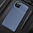 Silicone Candy Rubber TPU Twill Soft Case Cover S01 for Apple iPhone 11 Pro Blue