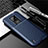 Silicone Candy Rubber TPU Twill Soft Case Cover S01 for Motorola Moto E7 (2020) Blue