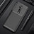 Silicone Candy Rubber TPU Twill Soft Case Cover S01 for OnePlus 7T Pro Black