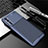 Silicone Candy Rubber TPU Twill Soft Case Cover S01 for OnePlus Nord Blue