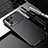 Silicone Candy Rubber TPU Twill Soft Case Cover S01 for Oppo F21 Pro 4G Black