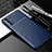 Silicone Candy Rubber TPU Twill Soft Case Cover S01 for Samsung Galaxy A04s Blue